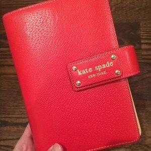 Kate Spade Red Planner Agenda